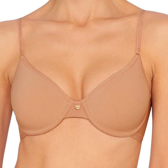 Natori 132025 Understated Underwire Tshirt Bra in Macchiato – 34DD - Picture 1 of 10